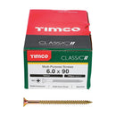 TIMCO Classic Multi-Purpose Countersunk Gold Woodscrews-19