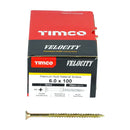 TIMCO Velocity Premium Multi-Use Countersunk Gold Woodscrews-17
