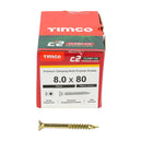 TIMCO C2 Clamp-Fix Multi-Purpose Premium Countersunk Gold Woodscrews-31