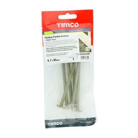 TIMCO Wafer Head Exterior Green Timber Screws