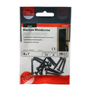 TIMCO Twin-Threaded Round Head Black Woodscrews-3