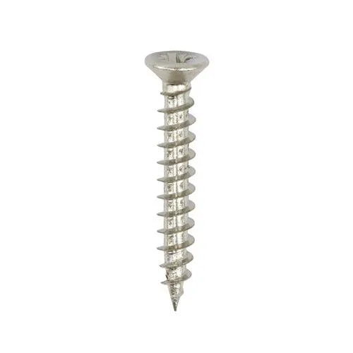TIMCO Classic Multi-Purpose Reduced Head Countersunk Nickel Piano Hinge Woodscrews