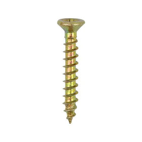 TIMCO Classic Multi-Purpose Reduced Head Countersunk Gold Piano Hinge Woodscrews - 0