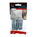 TIMCO Coach Screws Hex Head Silver-10