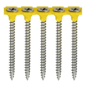 TIMCO Collated Classic Multi-Purpose Countersunk A2 Stainless Steel Woodcrews