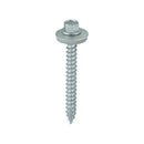 TIMCO Slash Point Sheet Metal to Timber Screws Exterior Silver with EPDM Washer-3