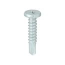 TIMCO Self-Drilling Metal Framing Low Profile Pancake Head Exterior Silver Screws-3