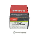 TIMCO Self-Drilling Heavy Section Screws Exterior Silver with EPDM Washer-6