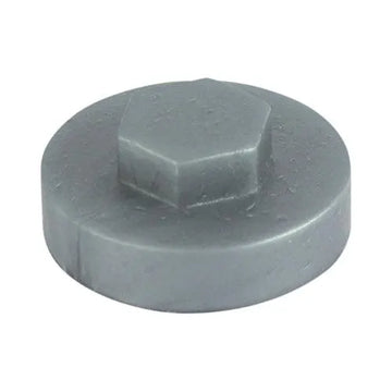 TIMCO Hex Head Cover Caps Dark Silver