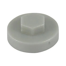 TIMCO Hex Head Cover Caps White - 0