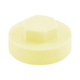 TIMCO Hex Head Cover Caps White (Creamy)