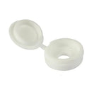 TIMCO Hinged Screw Caps Large White-2