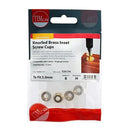TIMCO Knurled Brass Inset Screw Cup-5