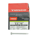 TIMCO Self-Drilling Light Section Screws Exterior Silver-2