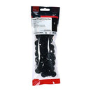 TIMCO Hinged Screw Caps Large Black-1