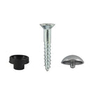 TIMCO Mirror Screws Dome Head Chrome-4