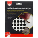 TIMCO Self-Adhesive Screw Cover Caps Anthracite Grey-1