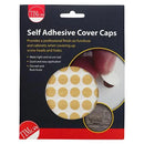 TIMCO Self-Adhesive Screw Cover Caps Beech-1