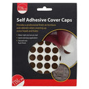 TIMCO Self-Adhesive Screw Cover Caps Mahogany-2