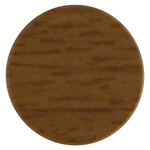 TIMCO Self-Adhesive Screw Cover Caps Natural Walnut