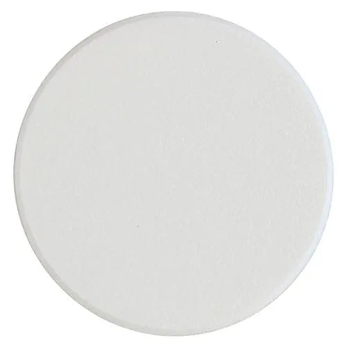 TIMCO Self-Adhesive Screw Cover Caps White Matt