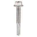 TIMCO Self-Drilling Heavy Section Screws Exterior Silver with EPDM Washer-4