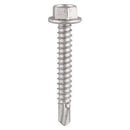 TIMCO Self-Drilling Light Section Screws Exterior Silver-10
