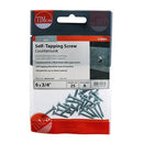 TIMCO Self-Tapping Countersunk Silver Screws-6