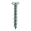 TIMCO Self-Tapping Pan Head Silver Screws-12