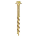 TIMCO Solo Advanced Hex Head Gold Coach Woodscrews-10