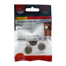 TIMCO Threaded Screw Caps Solid Brass Polished Brass-1