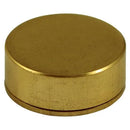 TIMCO Threaded Screw Caps Solid Brass Polished Brass-6