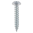 TIMCO Twin-Threaded Round Head Silver Woodscrews-19