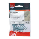 TIMCO Twin-Threaded Countersunk Silver Woodscrews-9