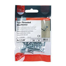 TIMCO Twin-Threaded Countersunk Silver Woodscrews-7