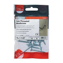 TIMCO Twin-Threaded Countersunk Silver Woodscrews-3