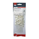 TIMCO Two Piece Screw Caps White-1