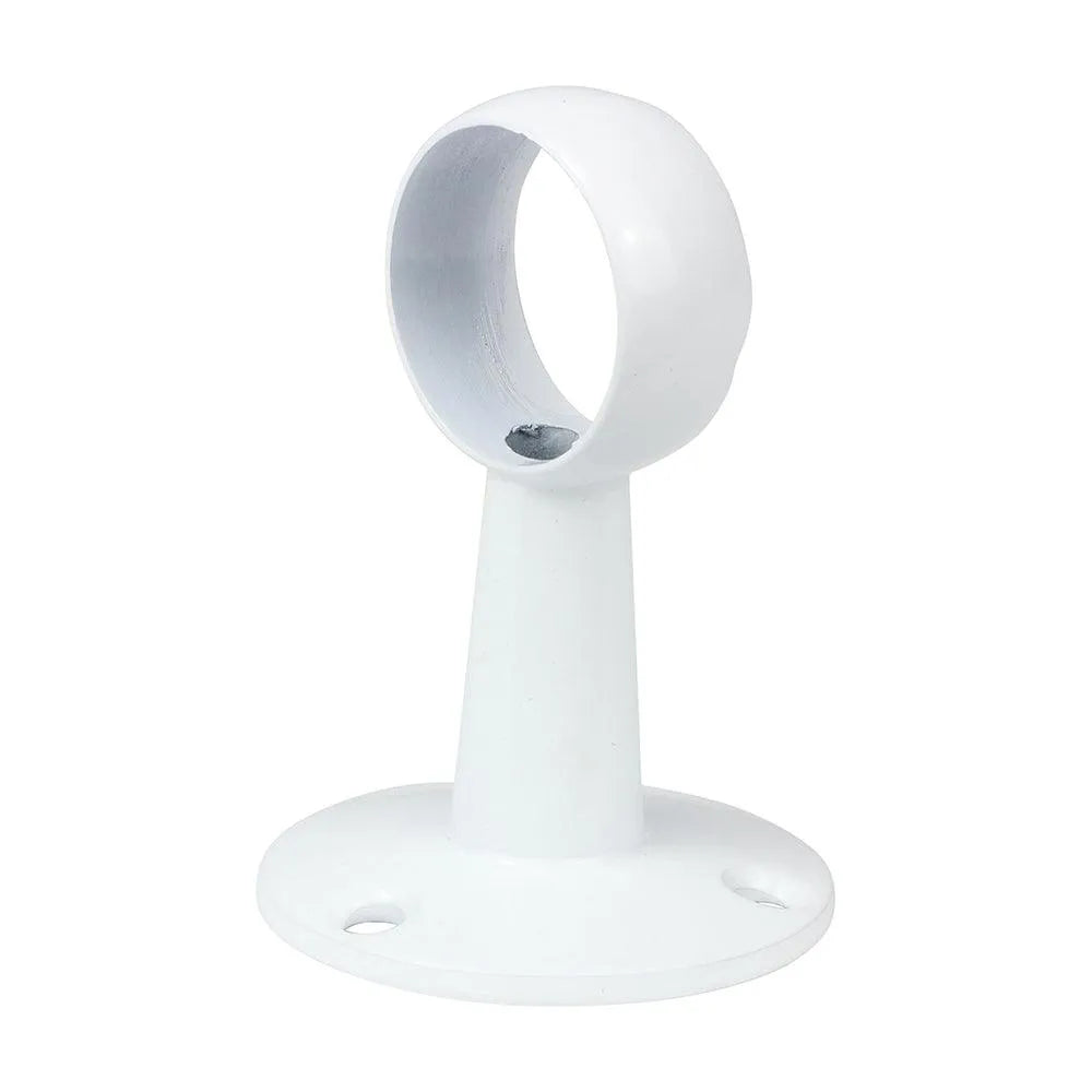 Round Centre Bracket White - 0