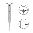 TIMCO Border Roll Pins - Galvanised-1