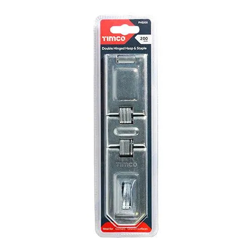 Single Hinged Hasp & Staple