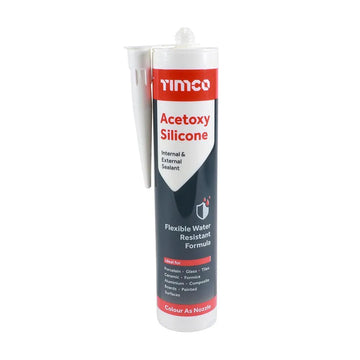 Acetoxy Silicone White