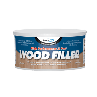 Bond-It Tough and Durable 2 Part Wood Filler for Wood Type Repair