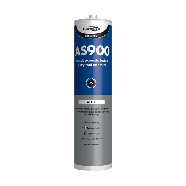 AS900 Acoustic Sealant for Interior Sealing around Drywall Partitioning Bond-It