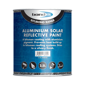 Aluminium Solar Reflective Paint - Solar reflective paint for roofs