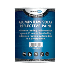 Aluminium Solar Reflective Paint - Bond-it buy online www.stick2products.co.uk