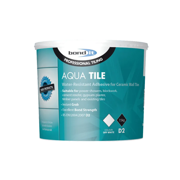 Water Resistant Wall Tile Adhesive - bond-it - buy online at www.stick2products.co.uk