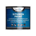 Bitumen Paint for the Waterproofing and Weather Protecting of Steelwork and Concrete Bond-It