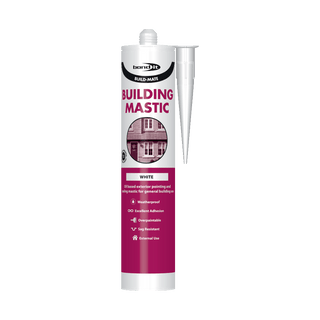 Buy white Build-Mate Building Mastic for General Exterior Building Use
