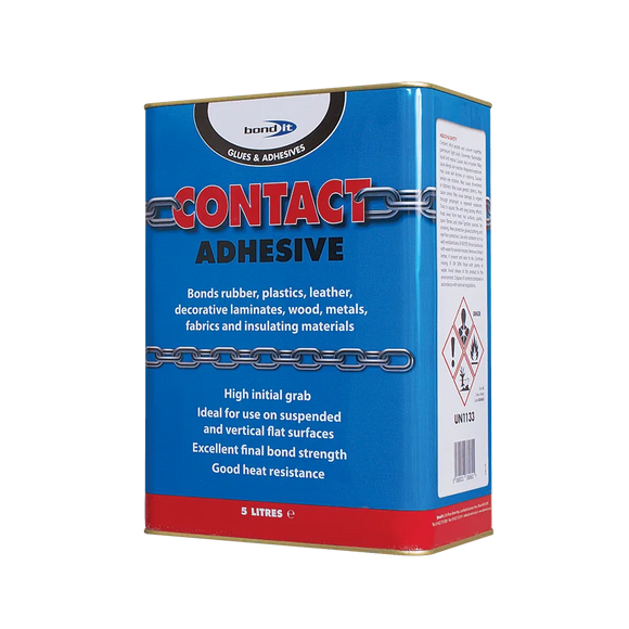 Solvent Based Contact Adhesive for Bonding Metal and Wood Bond-It