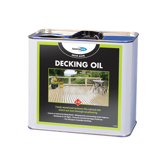Bond-It Clear Decking Oil for Treating Old and New Decking Boards